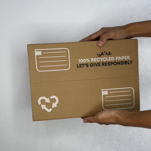 กล่องฝาชน ECO XMas Box [คละลาย] Size C - 20ใบ/แพ็ค : กล่องเทศกาลคริสมาสต์ กล่องพัสดุ รักษ์โลก PICK A BOX