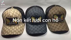 Nón kết lưới In hình 2 CON HỔ độc đáo cao cấp khóa gài - Kiểu dáng thời trang cá tính thích hợp cho mọi người