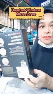 CEPAT MIC MIKROPON WIRELESS JARAK JAUH TANPA KABEL IMAM MASJID TARWIH KARAOKE SUARA JERNIH - HX-W002