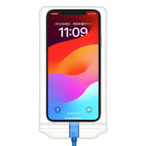 Túi Đựng Điện Thoại Di Động Chống Thấm Nước Dùng Một Lần Trong Suốt Bảo Vệ Màn Hình Cảm Ứng Chống Bụi Chống Nước Cho Người Giao Đồ Ăn