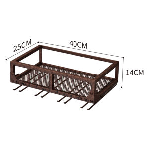 Minimalist Upside-Down Wine Rack
