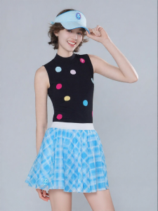 CASTELBAJAC GOLF | Lightweight Dotted Vest For Women