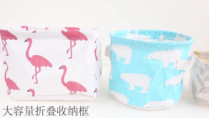 [CS]พร้อมส่ง🚗กล่องผ้าเก็บของ มี4สีให้เลือก กล่องเก็บของ แบบพับได้ รูปทรงสวย กล่องผ้าอเนกประสงค์ ตะกร้าพับได้ มีหูจับ เคลื่อนย้ายง่าย