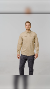 IDOGEAR Tactical Long Sleeve Shirt IS4 Washed Workwear Men Casual Business Commute Breathable EDC Daily Duty Tops 3120