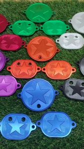 ฝาปิดวาวW125 4วาว ฝาครอบโซ่ราวลิ้น+ฝาวาล์ว มิเนียม สำหรับ 4 วาล์ว ครบชุด3มีชิ้น (มีโอริงแถมให้ทุกฝา) งานCNC