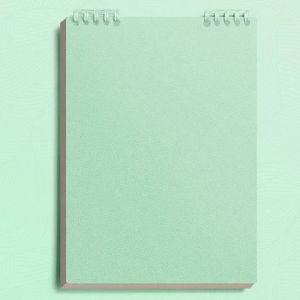 Sổ Tay Kế Hoạch Khổ A5 60 Tờ Gáy Xoắn Giấy Rời Màu Xanh Bạc Hà Hồng Hoa Anh Đào Vàng Ngân Hạnh Xanh Da Trời Tím Khoai Môn