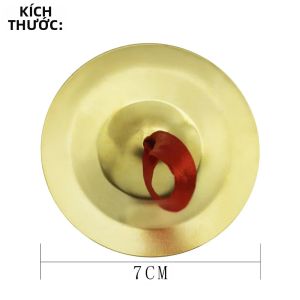 IRIN | 2 Cái/bộ Đồng Ngón Tay Chũm Chọe Cho Múa Bụng Chuyên Nghiệp Chuông Tay Bộ Gõ Âm Nhạc Đồ Chơi Giáo Dục Quà Tặng Vàng/Bạc
