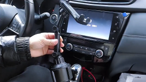 Car Phone Holder Tablet Mount Stand Cup Holder 360 Adjustable Rotating IPad Drink Bottle GPS