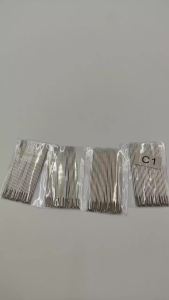 25Pcs Multi-size Small Eye Hand Sewing Needle Home Sewing Nickel-plated Steel Needle Cross-stitch Hand Embroidery Clothes Needle