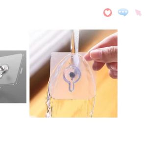 10-60Pcs Self Adhesive Nails Wall Hook Poster Transparent Screws Wall Hook For Photo Frame Waterproof Durable Kitchen Bathroom