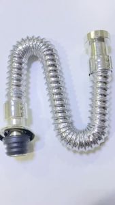 🇹🇭[[ส่งไวจากไทย]]ท่อย่น/ท่อน้ำทิ้ง ท่อน้ำทิ้งอ่างล้างหน้า ชุบโครเมี่ยม ปรับระดับตามหน้างาน 2หัวใช้ได้ทั้งอ่างซิงค์และอ่างล้างหน้า