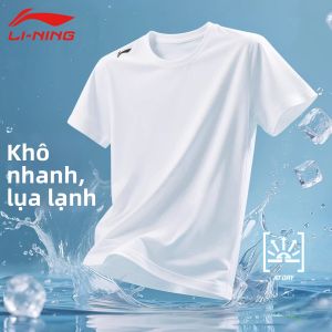 Li-Ning | Áo Thun Nam Thoáng Khí Mỏng Lạnh Nhanh Khô