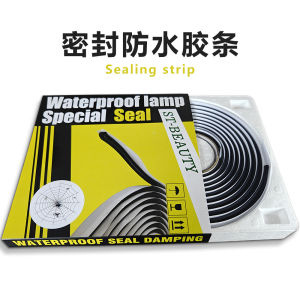 4M Butyl Sealant Tape Headlight Sealant Retrofit Refit Rope Butyl Rubber Glue Reseal for Car Headlamps Window Door Windshield