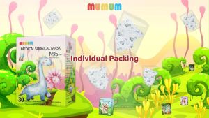 MUMUM 4ply Medical Surgical Mask N95 type -Multi Design Colour (30pcs)