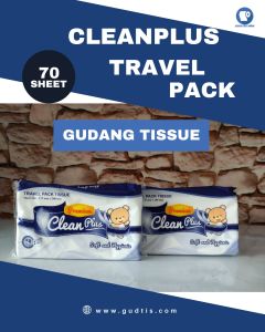Tisu Cleanplus 50 sheet SETARA Tisu travelpack PASEO