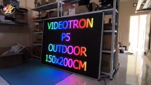Videotron Outdoor 150x200Cm P5mm Outdoor High Refresh Rate