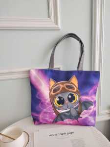 TB220 - Totebag Resleting Totebag Wanita Totebag Aesthetic Tas Belanja Tote Bag Totebag Kanvas