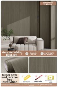 O Margo | Renovation Color Changing Waterproof Wallpaper Wooden