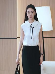Roey s house | Bộ Đồ Casual Mùa Hè Áo Không T Tay và Chân Váy A-Line