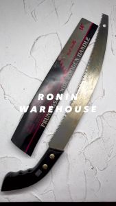 TJMATA Gergaji Kopi Lengkung Ranting Dahan Gagang Kayu 14inch