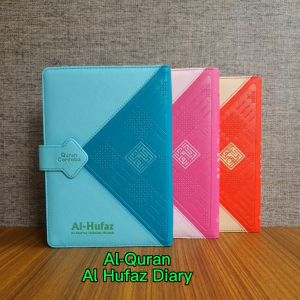 Bisa COD Al Quran Hafalan Mudah Al Hufaz Muslimah Agenda Diary A5 Sedang Tajwid Warna dan Terjemah