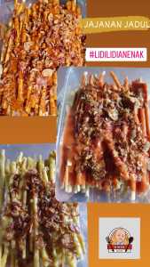 Mie lidi gepeng bumbu basah box 500ml