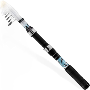 Sea Fishing Rod Telescopic Foldable Extendable Fishing Rod for Both Saltwater and Freshwater Lightweight and Compact Design