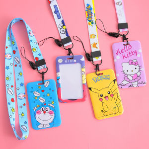 Student Card Cover Cartoon Bus Card Cover Print Name Tag Cover Doll Student School Card Meal Card Water Card Cover Metro Card