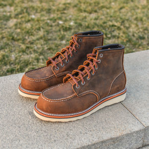 Goodyear Welted Crazy Horse Leather Retro Work Boots