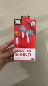 Headset HiFi Handsfree J. C-181 Premium Colokan TYPE C Universal Mic Super Bass