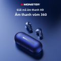 Monster XKT25 Tai Nghe Bluetooth Không Dây Tai Nghe Chơi Game Âm Thanh Nổi Hifi Giảm Tiếng Ồn Tai Nghe Nhét Tai Thể Thao Có Mic. 