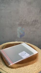 Plastik Display 15 x 16 Cm Isi 100 Lembar - Plastik Perlize - Plastik OPP Gantung