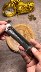 Cutter Stainless 9 In 1 Steel Dengan Pengukur Anti Karat Knife Cutting Tool Bottle Cutter Multifungsi