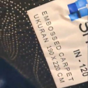 KARPET MALAYSIA SHUFU ORIGINAL SIZE BESAR 220x190 CM TEBAL 18 MM