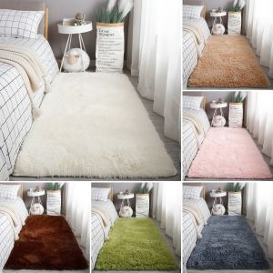 Supermarket 80x120/80x160cm Home living room bedroom floor carpet Gradient color carpet bedroom living room bedside washable mat soft fluffy carpets MY-2238 MY-2238