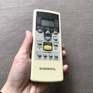 Điều khiển điều hoà General hàng zin chính hãng mới 85-90%  - Remote từ xa điều hoà General  mot may lanh General