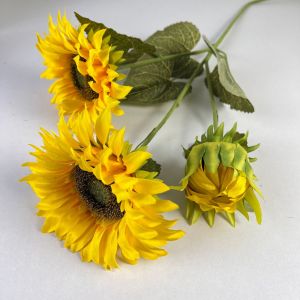 Sunflower Artificial Flowers Home Decor Hotel Decoration Wedding Flowers Silk Flowers Biodiverse Artificial Sunflowers