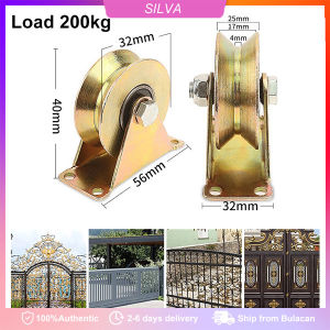 1 PC 1.2 Inches V Groove Gate Roller Wheel Sliding Gate Roller Guide Heavy Duty V Type Gate Roller