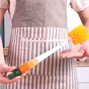 5 IN 1 Bottle Brush Cleaning Brush Tools Berus Pelbagai Fungsi Berus Cawan Pembersih Penutup Botol Susu Berus Straw