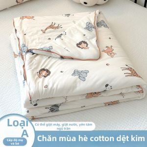 Yuzhaolin | Chăn Mỏng Mùa Hè Bằng Cotton An Toàn Cho Trẻ Em