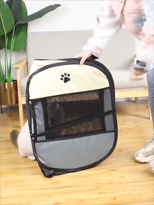 YTL คอกสุนัข กรงแมว คอกแมว พับได้ มี2ไซส์ หนาพิเศษ คอกสุนัขพกพา คอกกั้นหมา ที่นอนแมว คอกหมา ห้องส่งสัตว์เลี้ยง