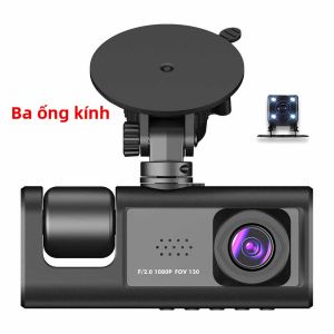 BONINGYU | Máy Ghi Hình Ô Tô HD 3 Camera Quan Sát Đêm 1080P