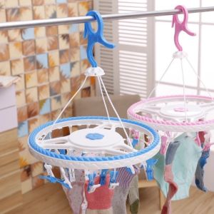 Childrens Plastic Socks Drying Rack Windproof Multi-functional Socks Clip Student Underwear Drying Clothes Hanger Creative