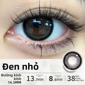 TINACON | Kính Áp Tròng Màu Đen Dùng Hàng Ngày Đường Kính 14.5mm