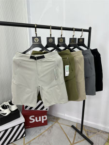 Quần Short Nam Thường Ngày Mùa Hè Thoáng Khí Chống Thấm Nước Thời Trang Quần Short Công Sở Năm Điểm Quần Short Thể Thao Ngoài Trời