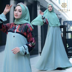 Gamis Arsyila Terbaru 2023: Model Simple Mewah & Elegan