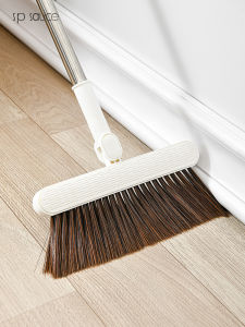 Soft Bristle Broom And Dustpan Set Hair-Free Cleaning Tool Household Combination Sweeping Comb Tooth Floor Cleaning Tools