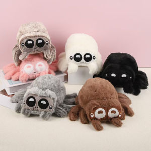 ตุ๊กตาแมงมุมลูคัสแสนสนุก ของเล่นแมงมุมประณีต ตกแต่งงานปาร์ตี้ ของขวัญเทศกาลฮาโลวีนสมจริงสำหรับเด็กและเพื่อน