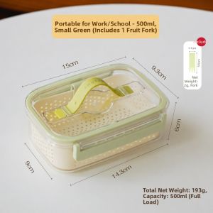 SHUEHO | Portable Fresh Fruit Lunch Box