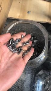 chì câu cá size nhỏ câu cá rô từ ( size chì 1/2 - 8g)